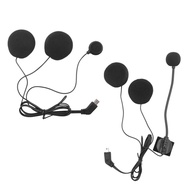 Half-Helmet&Full-Helmet Helmet Bluetooth Headset Microphone Speaker Headset Accessories