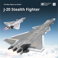 DL 1:180 J-20 simulated alloy fighter jet model Metal Alloy Toys Vehicle For Boys Kids Hobbies Colle