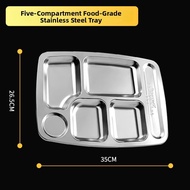 Compartment 304 Stainless Steel Diner