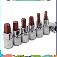 1/4 Inch Drive Metric Hex Key Hex Socket Bit Hexagon H2 H3 H4 H5 H6 H7 H8 H10