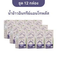 [ยกลัง 12 กล่อง] น้ำข้าวอินทรีย์แอนโทพลัส Antho-Plus+ Organic Rice Drink