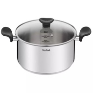 Tefal Stainless Steel Stewpot 24cm with Lid (5.4L)