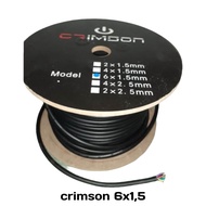 (10meter) Kabel spiker/kabel speaker isi 6 crimson 6x15