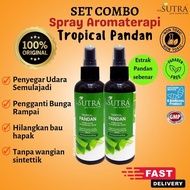 2 For RM 54 Pandan Aromatheraphy Multipurpose| Spray Spray Aromaterapi Bunga Rampai