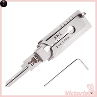 PTS VIC KW1 LiShi 2 in 1 Pick Tools Stainless Steel