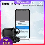 Translation Earbuds Real Time AI Translator Earbuds for Travel Business Learning