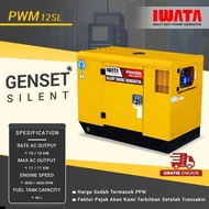 " Genset Diesel IWATA 10Kva Silent - PWM12SL