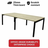 Cluster of 4 (Metal N Leg) 4 Seater Workstation Office Table Kazen KN4-1