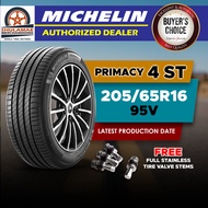MICHELIN 205/65 R16 95V - PRIMACY 5 ST with free stainless tire valve