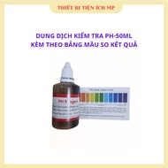 PH test solution, PH measurement, PH test 50ml