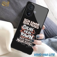 Glossy Glass Softcase for Vivo V60 LITE 2025 - Casing Vivo V60 LITEhp - Protective Case hp - K98
