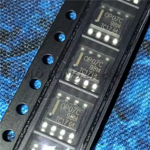 10PCS/LOT OP07CDR SOP8 OP07C SOP OP07 SOP-8 SMD new and original IC In Stock