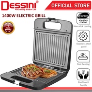 DESSINI ITALY Double Sided Electric Pizza Panini Waffle Sandwich Maker Toaster Barbecue BBQ Grill No