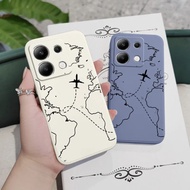 Airplane Route Desian Phone Case For Realme 15 Lite Note 80 60X 60 C83 C71 C75 C75X GT7T GT7 Pro Sho