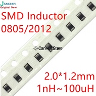 100pcs SMD Inductor SMT Chip Inductors 0805/2012 1.8 2.7nH 22nH 27 33 39 47 56 68 82 100 120 150 180