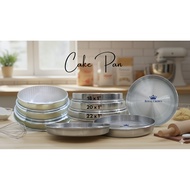 Royal Crown Aluminum Round Cake Pan 13cm 16cm 18cm (5 - 6 - 7 inches) pie pan baking pan bake pan