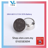 1PC LR44 AG13 Alkaline 1.5V Button Coin Cell Battery 纽扣电池 Bateri LR44 Lr44 Battery