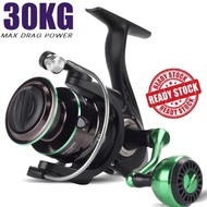 SHIMANO Spinning Reel Fishing Reel 17+1BB 30Kg Max Drag Lure Saltwater Mesin Pancing Big Trolling Fishing Reels Carp Saltwater Reel Fishing Accessories Rod HIGH SPEED LURE FISHING CASTING REEL MESIN PANCING Abu Garcia, Seahawk, Deukio, Shimano,Daiwa