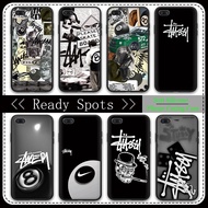 TPU Cover for OPPO A3 A3X A3Pro K12X F25 Pro F27 A40 8Y7X Stussy Black Soft Case