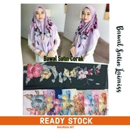 (RESTOCK) Promosi Borong/Lelong Tudung Bawal Satin Lamiz / Laimiss / Laimizz Bidang 45'