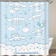 Cinnamoroll Babycinnamoroll Curtain Partition Curtain Bathroom Curtain Fabric Door Curtain Bathroom Shower Bath Curtain Big Ear Dog Shower Curtain