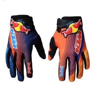 KTM Cycling Gloves Off-Road Gloves Motorcycle Gloves Bicycle Gloves Breathable Anti-slip Outdoor Spo
