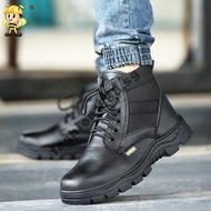 Ready Stock Safety Boots Men's Work Shoes Electric Welder Shoes Protective Shoes Winter Fleece-Fleece Safety Shoes Cold-Proof Safety Shoes Protective Shoes Work Shoes Waterproof Mi