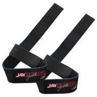 Schiek Sports Model J1000LLS Jay Cutler Signature Leather Lifting Straps - Black