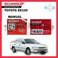 TOYOTA EE100 MANUAL SCHMACO ENGINE MOUNTING KIT SET (4PCS IN 1 SET)  - 1 YEAR WARRANTY