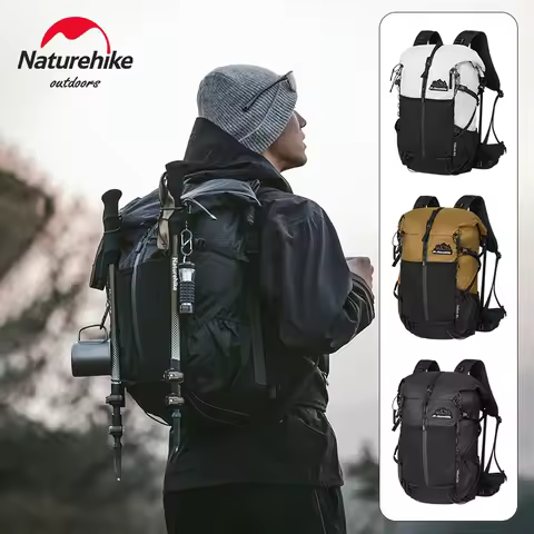 Naturehike Helium 30L Travel Backpack Men Women Climbing Bag for Outdoor Sports Hiking Mountaineerin