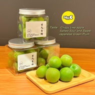 Japanese Green Plum umeboshi Salted Sweet Sour Crispy Greengage Asamboi Asam Masam 青梅