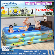 kolam renang/kolam mandi anak/Renang Anak Mandi Bola Kolam Karet Ocean Pool Kolam Renang Anak Jumbo 