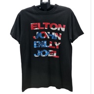 Vintage ELTON JOHN X BILLY JOEL TOUR 94' Shirt made in USA size L Second Hand Style Clothes T-Shirt.
