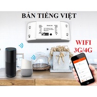 Smart remote control switch via wifi 3G/4G Smart life - LATEST VIETNAMESE VERSION 2019