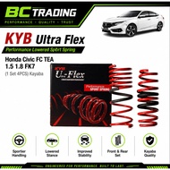 Honda Civic FC FK7 KYB Ultra Flex Performance Sport Spring Full Set 4PCS