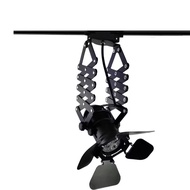 βBlack mini adjustable homes track light industrial rail mount lights E27 led spotlights with 4 leaf