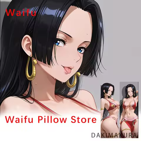 Boa Hancock Dakimakura Waifu Anime Double-Sided Print Pillowcase Life-Size Body Pillow Cover