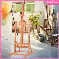 [DilidilidaMY] Drawing Easel Wooden Painting Easel Portable Poster Stand Sketching Board Lightweight