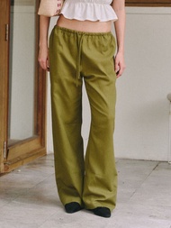 Pudee Easy Long Pants กางเกงขายาวลินินเอวผูก (ส่งรอบ 24 Dec)