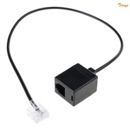 TER Ethernet RJ45 Male to RJ11 Female Adapter Cable Connector RJ45 to RJ11 Converter