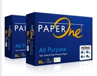 Paper One Bond Paper#24/80 gsm Size: Short / A4 / Long ( 500 pcs/Ream)