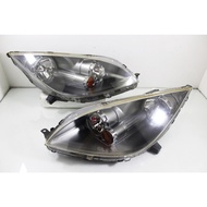 USED MITSUBISHI COLT Z26A Z27A HALOGEN Black Housing Front Headlights Lamp Lampu Depan 1pair HEADLAM