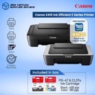 Canon Pixma E410 , E470 Black / Grey All In One A4 Color Inkjet Printer ( Print Scan Copy ) / Canon PG-47 CL-57