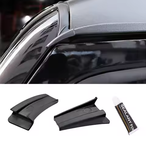 Car Roof Rainwater Shield Diversion Channel Slot Extend For Jeep Wrangler JL 2018 -2022 Roof Rainwat
