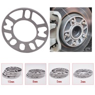 4pcs/Lot Professional Universal Alloy Aluminum Wheel Spacer Shims Plate 4 5 STUD Fit 4x100 4x114.3 5x100 5x108 5x114.3 5