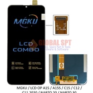 CODE B17Q MGKU LCD TOUCHSCREEN OPPO A15 A15S C15 C12 C11 22 NARZO 2 NARZO 3