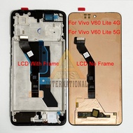 ต้นฉบับ6.77 "AMOLED สำหรับ Vivo V60 5G V2511/สำหรับ Vivo V60e 5G จอแสดงผล LCD สำหรับ Vivo V60 Lite 4
