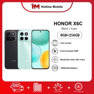 Honor X6C Smartphone (16(8+8)GB RAM+256GB ROM) | Original Honor Malaysia