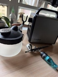 模型噴筆套裝 Arism Mini + SparMax Max-3 適合噴霧型（高達）