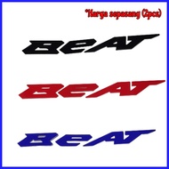 HONDA BEAT CARBON ESP FI NEW BEAT DELUXE PGM CBS ACRYLIC CUTTING LOGO RAISED EMBLEM